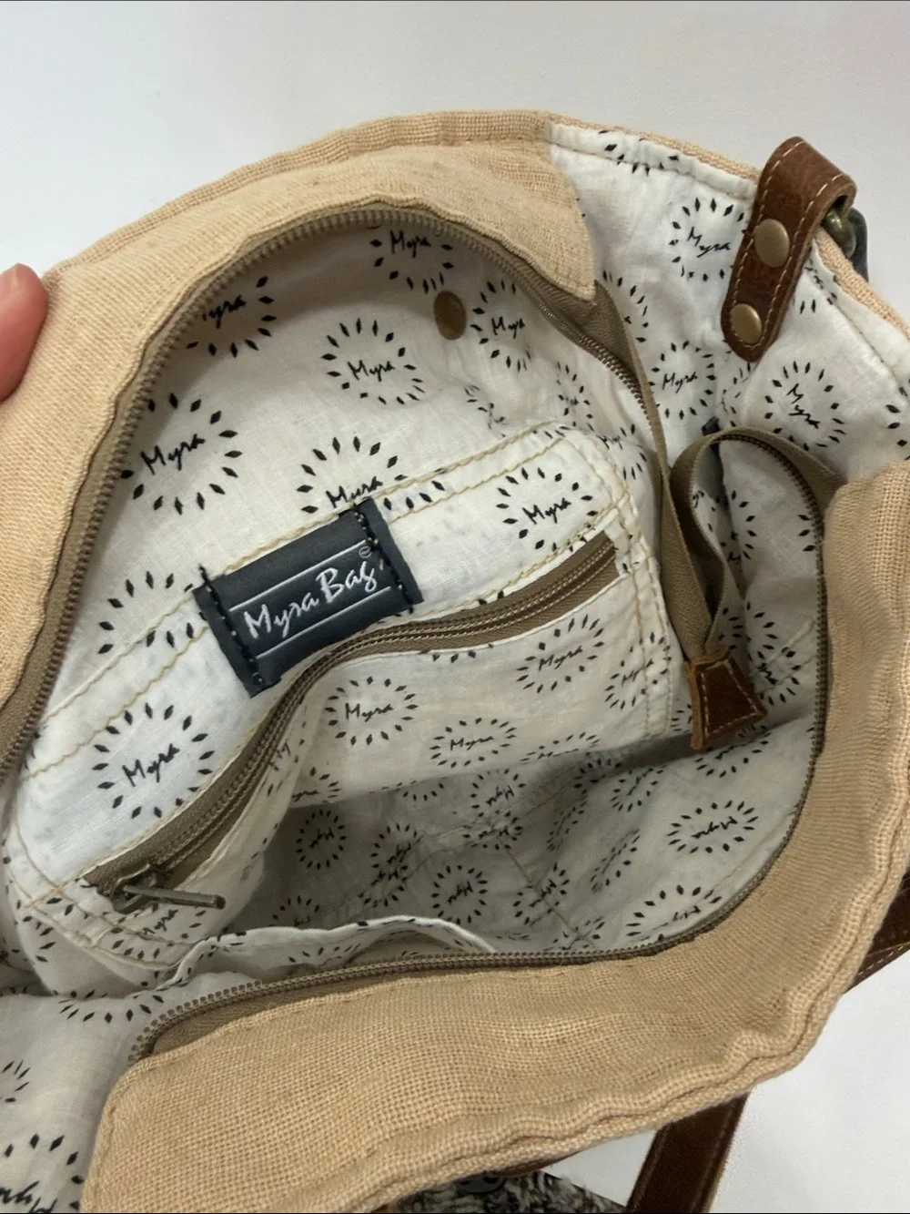 Myra Bag sustainable organic jute bag.NWT.